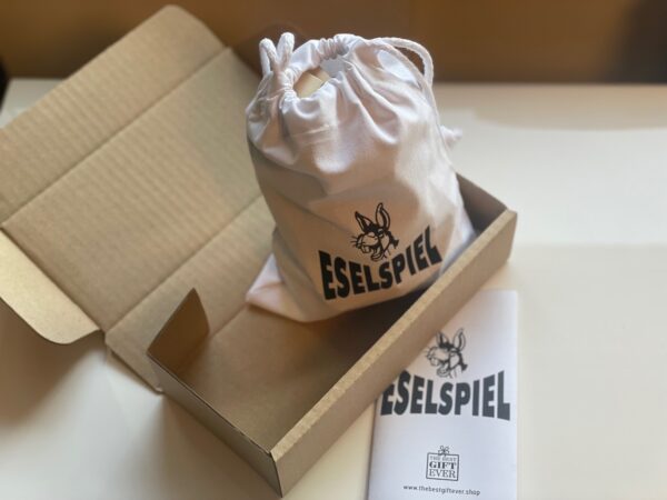 Eselspiel | Game of donkey | Das Lustige Eselspiel | Æselspil | Osiołek - Wooden personalized handmade game