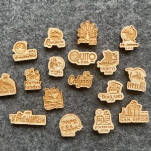 Make your own 2026 JW convention gift | Handmade fridge magnet  brooch, hairpin, cuffling, badge | Personalized keyholder