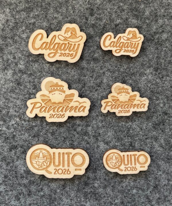 Set of 100 pieces | Small wooden plaque | 2026 JW convention personalized handmade gift | Make your own gift empty back