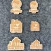 Set of 100 pieces | Small wooden plaque | 2026 JW convention personalized handmade gift | Make your own gift empty back