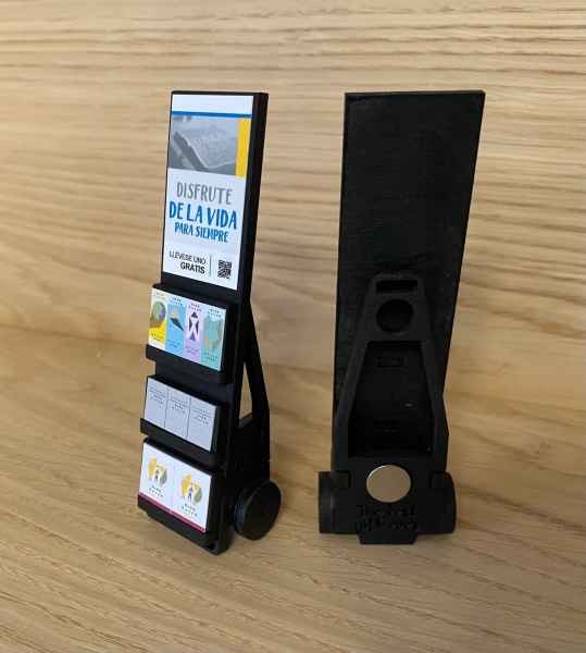 Magnetic Wooden Mini JW Witnessing Cart | Handmade JW Pioneer Gift | Mini Literature Cart | JW Ministry Decor | Convention gift